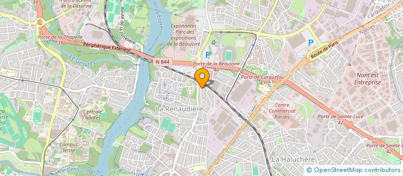 localisation de l'entreprise MONSIEUR ABDELKADER KHOUASS à NANTES
