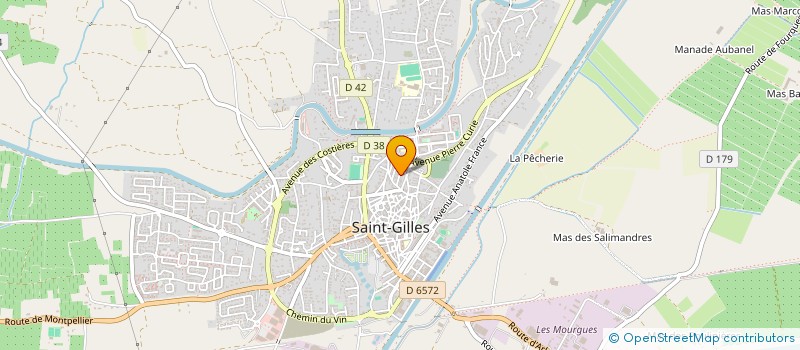 localisation de l'entreprise MONSIEUR ABDELKADER KHRIEF-CHIBANI à SAINT-GILLES