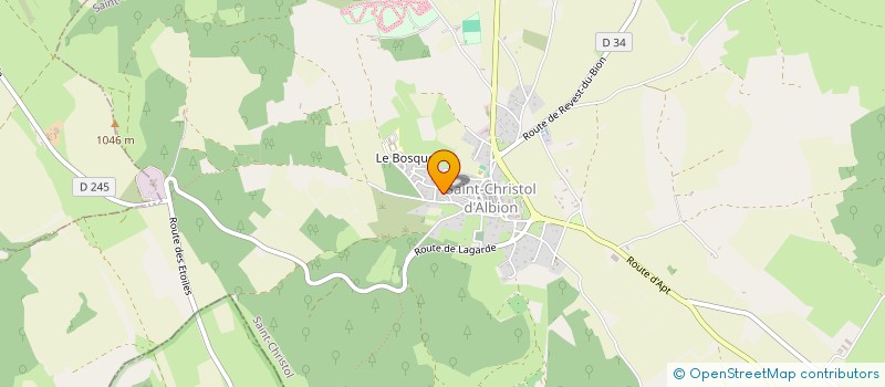 localisation de l'entreprise MONSIEUR ABDELKADER KOUBABDJI  SAINT-CHRISTOL