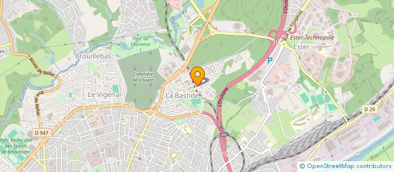 localisation de l'entreprise MONSIEUR ABDELKADER KOUCHA à LIMOGES