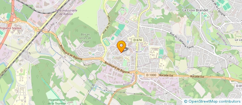 localisation de l'entreprise MONSIEUR ABDELKADER LAALMI à ANGOULEME