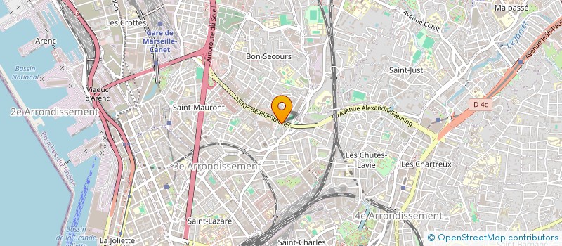 localisation de l'entreprise MONSIEUR ABDELKADER LAHCENE BENCHERIF à MARSEILLE