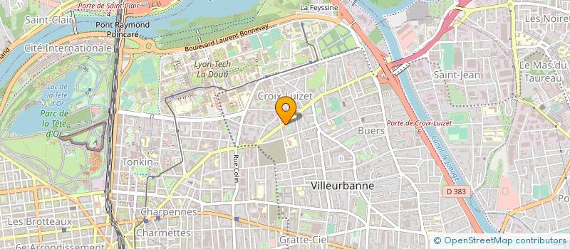 localisation de l'entreprise MONSIEUR ABDELKADER LAIDI à VILLEURBANNE