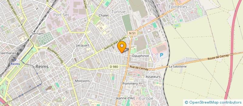 localisation de l'entreprise MONSIEUR ABDELKADER LAINSER  REIMS