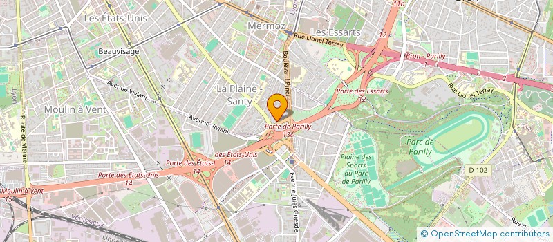 localisation de l'entreprise MONSIEUR ABDELKADER LAJIL  LYON