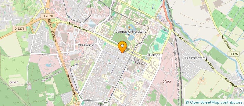 localisation de l'entreprise MONSIEUR ABDELKADER LAKEHAL à ORLEANS
