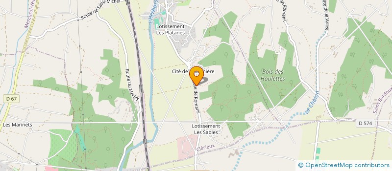 localisation de l'entreprise MONSIEUR ABDELKADER LANTRI à CLERIEUX