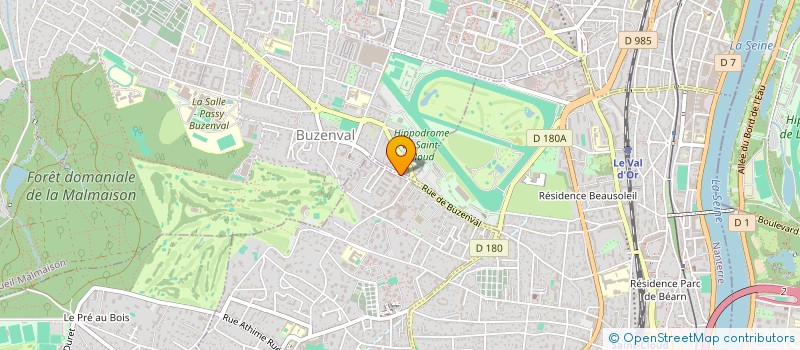 localisation de l'entreprise MONSIEUR ABDELKADER LATIFINE  GARCHES