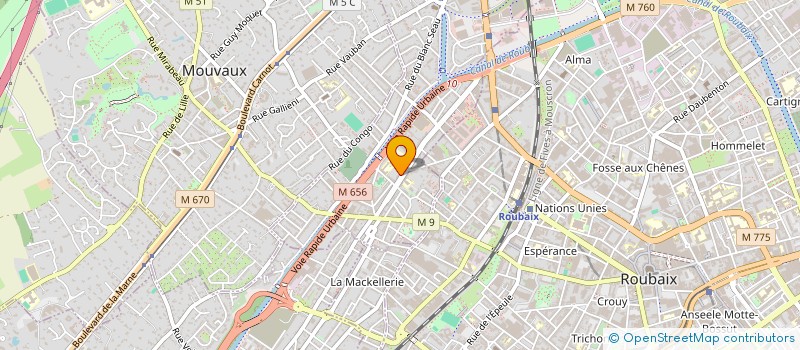 localisation de l'entreprise MONSIEUR ABDELKADER LAZZAOUI à TOURCOING