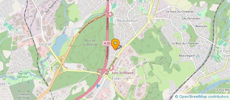 localisation de l'entreprise MONSIEUR ABDELKADER LERIAH à LIMOGES