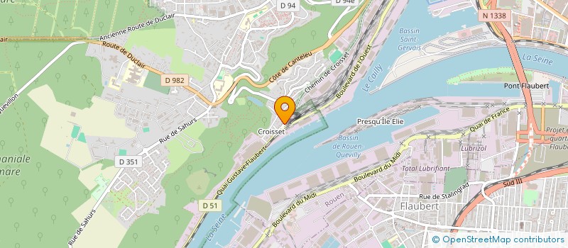 localisation de l'entreprise MONSIEUR ABDELKADER LIMAM  CANTELEU