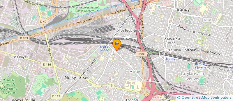 localisation de l'entreprise MONSIEUR ABDELKADER LOUAZZANI  NOISY-LE-SEC