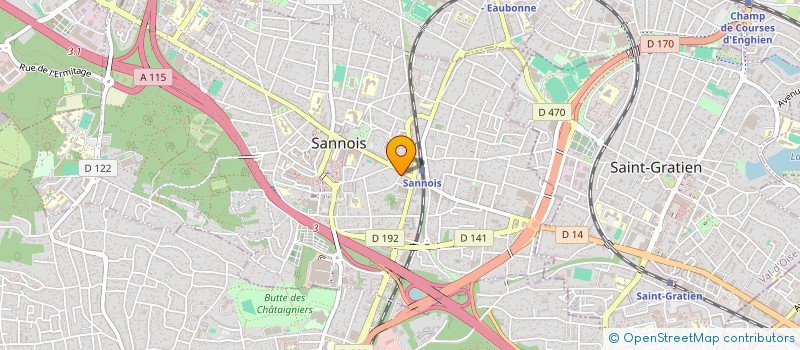 localisation de l'entreprise MONSIEUR ABDELKADER LOUIZ à SANNOIS