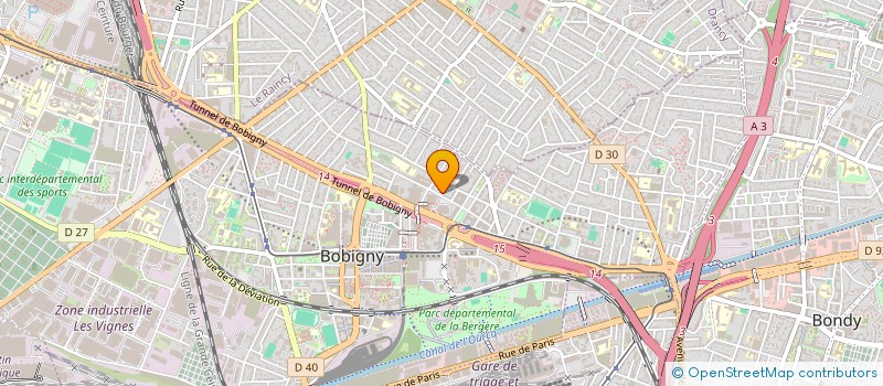 localisation de l'entreprise MONSIEUR ABDELKADER MAAOUYA  BOBIGNY