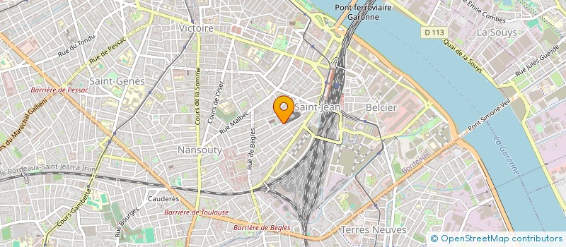 localisation de l'entreprise MONSIEUR ABDELKADER MAKHROUGRASS à BORDEAUX