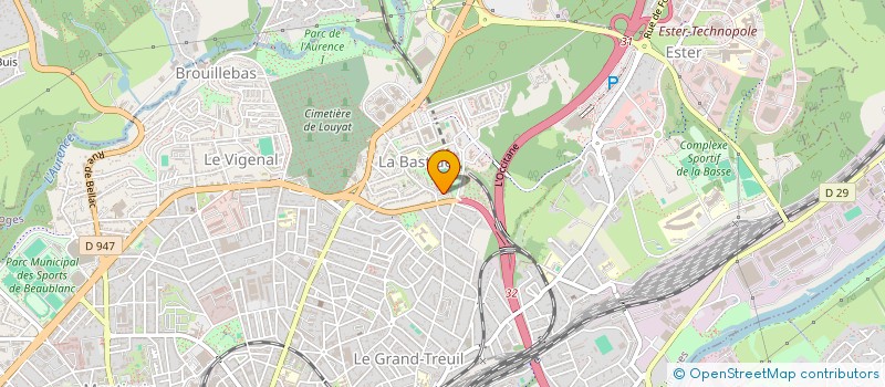 localisation de l'entreprise MONSIEUR ABDELKADER MAMOUNI  MALEMORT