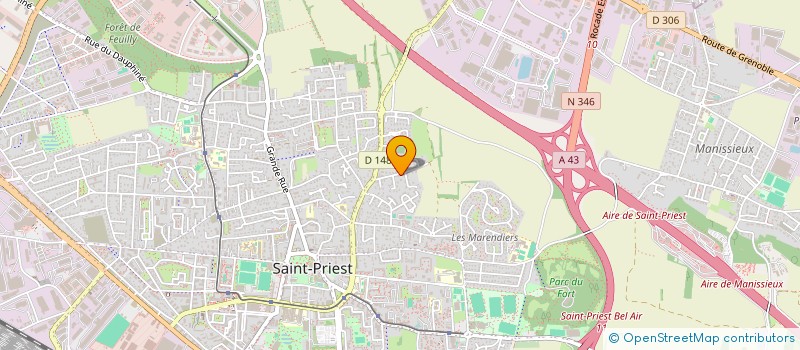 localisation de l'entreprise MONSIEUR ABDELKADER MARIF  SAINT-PRIEST