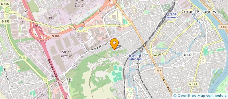 localisation de l'entreprise MONSIEUR ABDELKADER MEDJHOUL à CORBEIL-ESSONNES