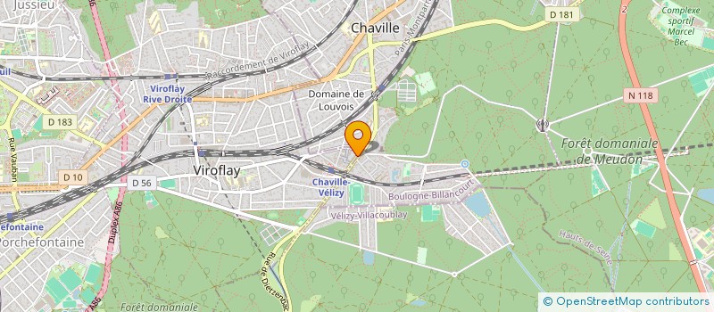 localisation de l'entreprise MONSIEUR ABDELKADER MEFTAH  VIROFLAY