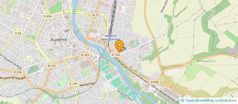 localisation de l'entreprise MONSIEUR ABDELKADER MEHDAOUI à AUXERRE
