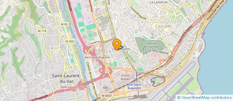 localisation de l'entreprise MONSIEUR ABDELKADER MEKHELFI à NICE