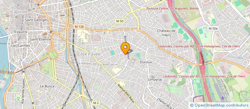 localisation de l'entreprise MONSIEUR ABDELKADER MEKID à TOULOUSE