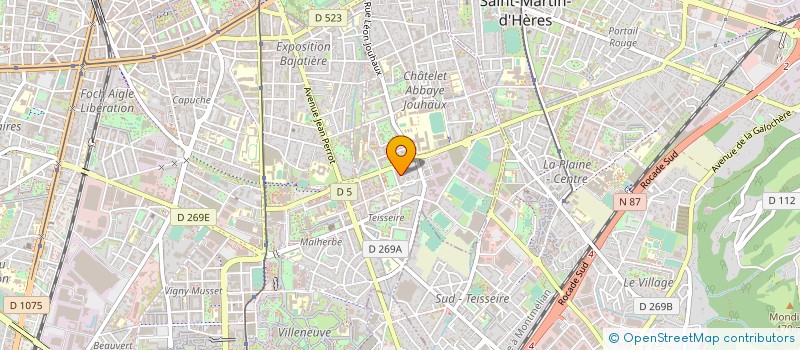 localisation de l'entreprise MONSIEUR ABDELKADER MEKKI à GRENOBLE