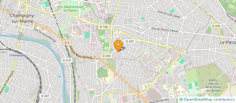 localisation de l'entreprise MONSIEUR ABDELKADER MERAD à CHAMPIGNY-SUR-MARNE