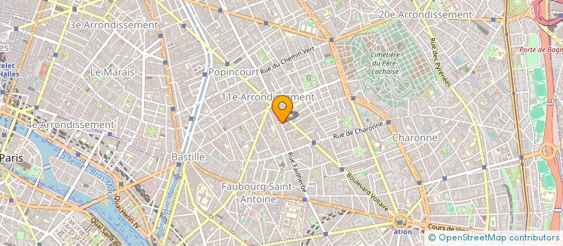 localisation de l'entreprise MONSIEUR ABDELKADER MERAH à PARIS