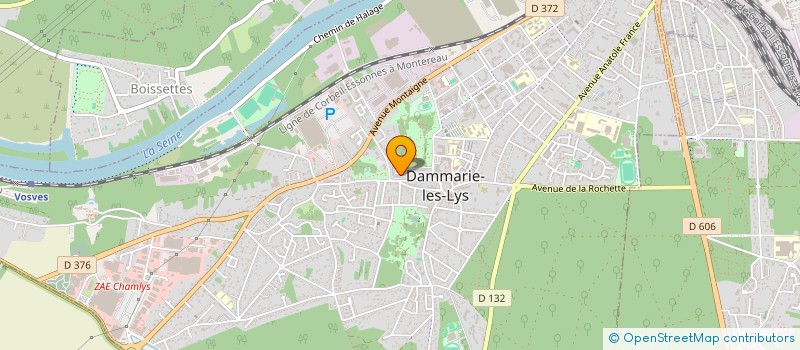 localisation de l'entreprise MONSIEUR ABDELKADER MERAITS à DAMMARIE-LES-LYS