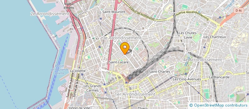localisation de l'entreprise MONSIEUR ABDELKADER MERMIT à MARSEILLE