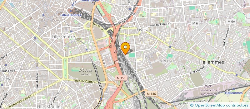 localisation de l'entreprise MONSIEUR ABDELKADER MEROUCHE à LILLE