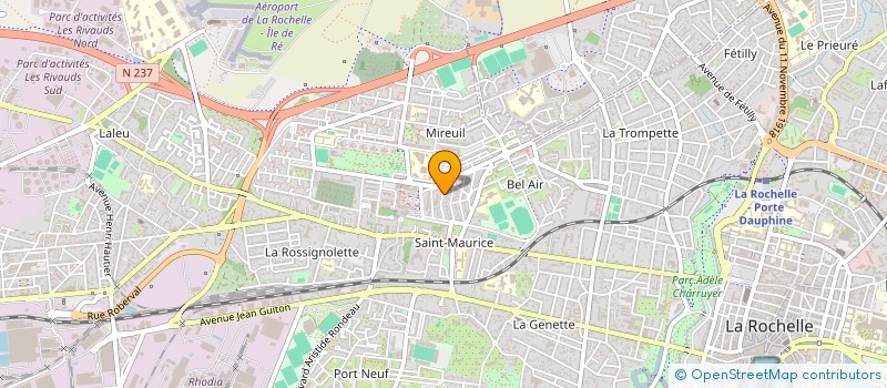 localisation de l'entreprise MONSIEUR ABDELKADER MESSABIHI  LA ROCHELLE