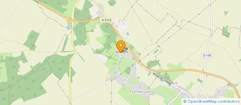 localisation de l'entreprise MONSIEUR ABDELKADER MESSAR  FREMECOURT