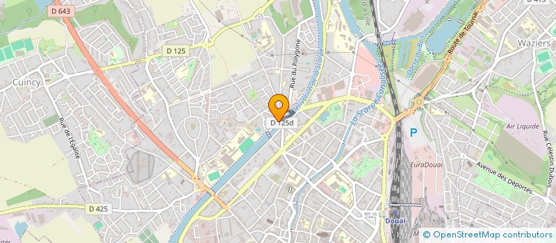 localisation de l'entreprise MONSIEUR ABDELKADER MEZOUED à DOUAI