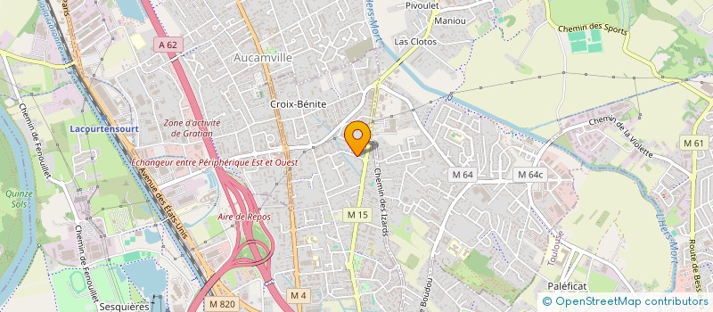 localisation de l'entreprise MONSIEUR ABDELKADER MJID  TOULOUSE