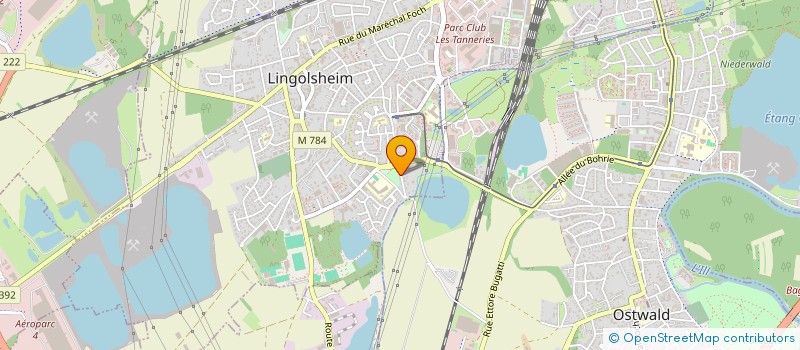 localisation de l'entreprise MONSIEUR ABDELKADER MOHAMED  LINGOLSHEIM