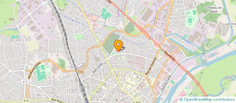 localisation de l'entreprise MONSIEUR ABDELKADER MOHAMMEDI  ROANNE