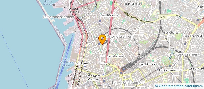 localisation de l'entreprise MONSIEUR ABDELKADER MOUFOK à MARSEILLE