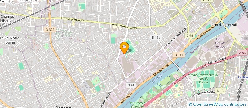 localisation de l'entreprise MONSIEUR ABDELKADER MOUGHANIN à ARGENTEUIL
