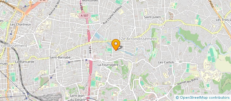 localisation de l'entreprise MONSIEUR ABDELKADER MOUNI  MARSEILLE 12