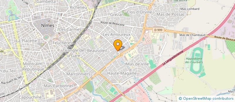 localisation de l'entreprise MONSIEUR ABDELKADER MOUSSAID  NIMES