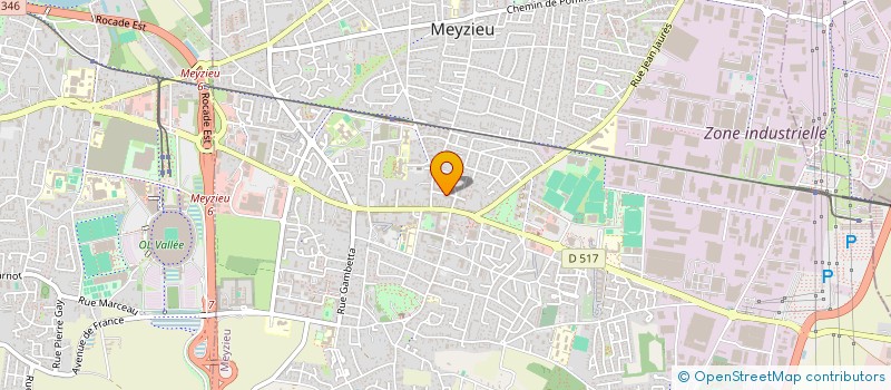 localisation de l'entreprise MONSIEUR ABDELKADER MOUZAIKA à MEYZIEU