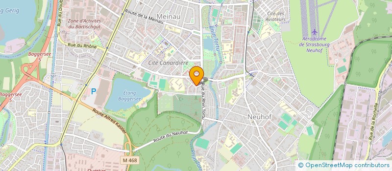 localisation de l'entreprise MONSIEUR ABDELKADER OMARI  STRASBOURG