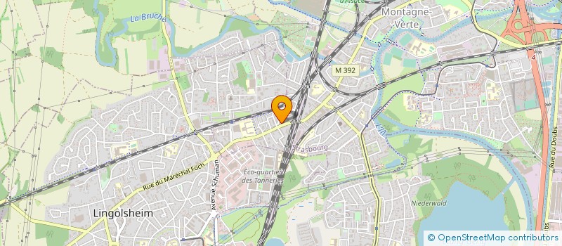localisation de l'entreprise MONSIEUR ABDELKADER OUALIT à STRASBOURG