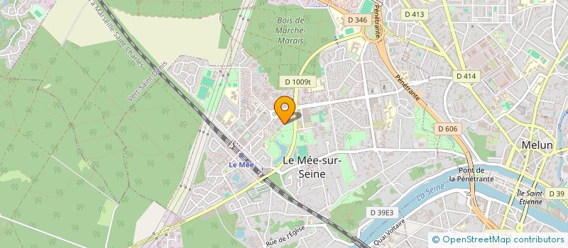 localisation de l'entreprise MONSIEUR ABDELKADER OUIDDIR  LE MEE-SUR-SEINE