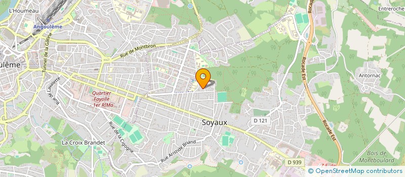 localisation de l'entreprise MONSIEUR ABDELKADER OULDAMAMOU  SOYAUX