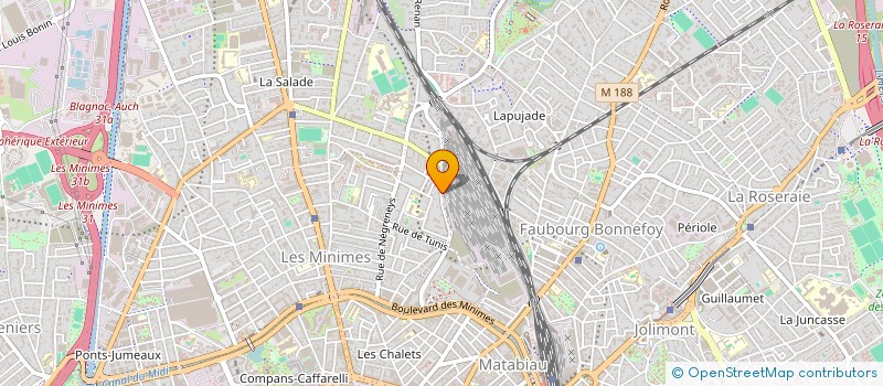 localisation de l'entreprise MONSIEUR ABDELKADER OULLADI à TOULOUSE