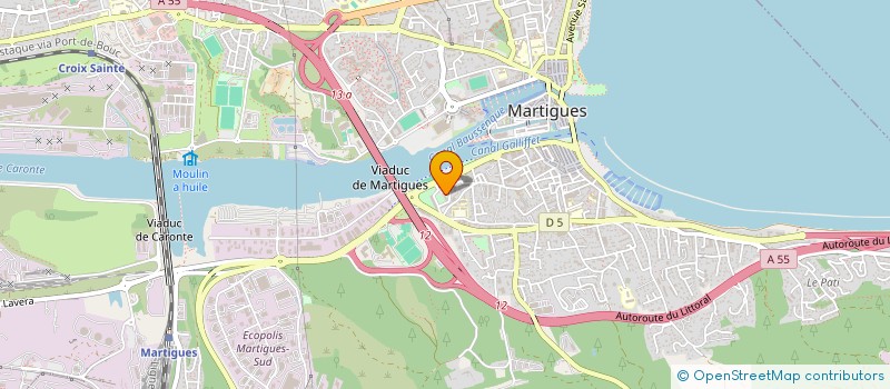 localisation de l'entreprise MONSIEUR ABDELKADER OUNNAS à MARTIGUES