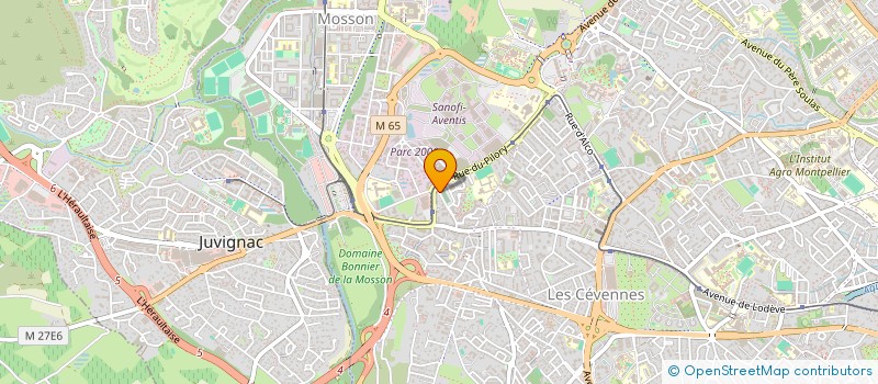 localisation de l'entreprise MONSIEUR ABDELKADER RAHHAL à MONTPELLIER